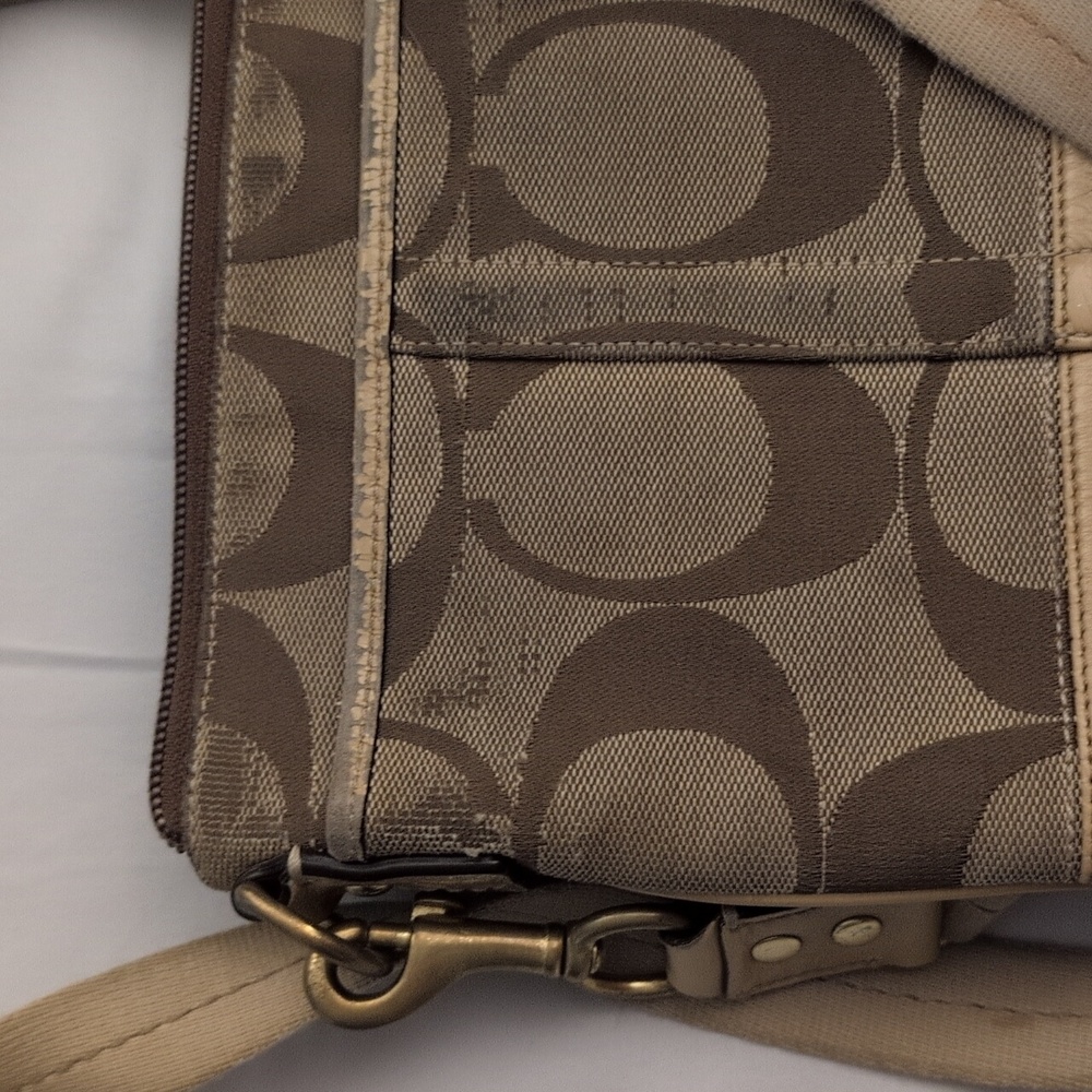 Coach Tan Crossbody Bag - Picture 10 of 10
